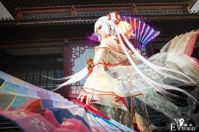 三组漂亮COSER扮演的游戏《阴阳师》角色“不知火”！颜值很高-13.jpg