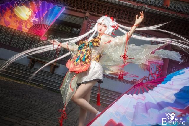 三组漂亮COSER扮演的游戏《阴阳师》角色“不知火”！颜值很高-16.jpg