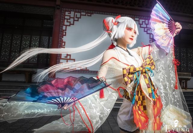三组漂亮COSER扮演的游戏《阴阳师》角色“不知火”！颜值很高-15.jpg