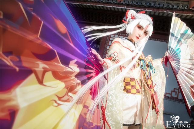 三组漂亮COSER扮演的游戏《阴阳师》角色“不知火”！颜值很高-14.jpg
