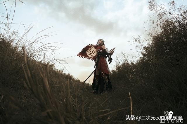 不负铠甲，不恋红妆：《剑网三》天策破虏军娘cos-10.jpg