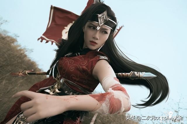 不负铠甲，不恋红妆：《剑网三》天策破虏军娘cos-16.jpg
