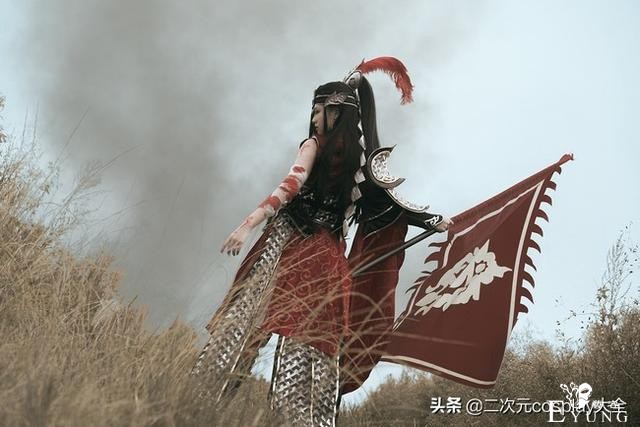 不负铠甲，不恋红妆：《剑网三》天策破虏军娘cos-21.jpg
