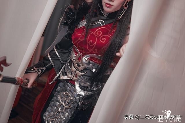 不负铠甲，不恋红妆：《剑网三》天策破虏军娘cos-22.jpg