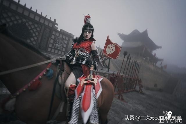 不负铠甲，不恋红妆：《剑网三》天策破虏军娘cos-46.jpg