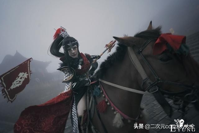 不负铠甲，不恋红妆：《剑网三》天策破虏军娘cos-48.jpg