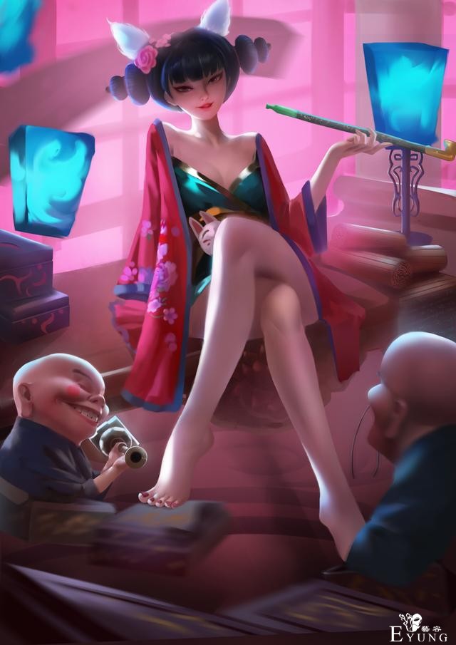 非常棒的一组国产插画作品欣赏！来自多名大佬画技成熟的精美之作-21.jpg