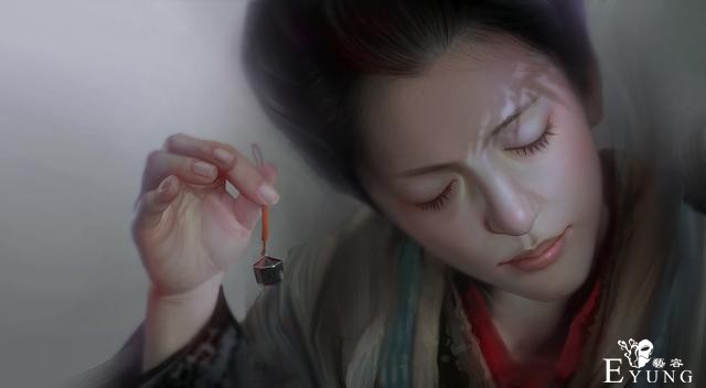 一组光影运用十分唯美的插画作品欣赏！画技出色人物造型十分美型-7.jpg