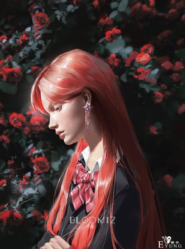 一组光影运用十分唯美的插画作品欣赏！画技出色人物造型十分美型-8.jpg