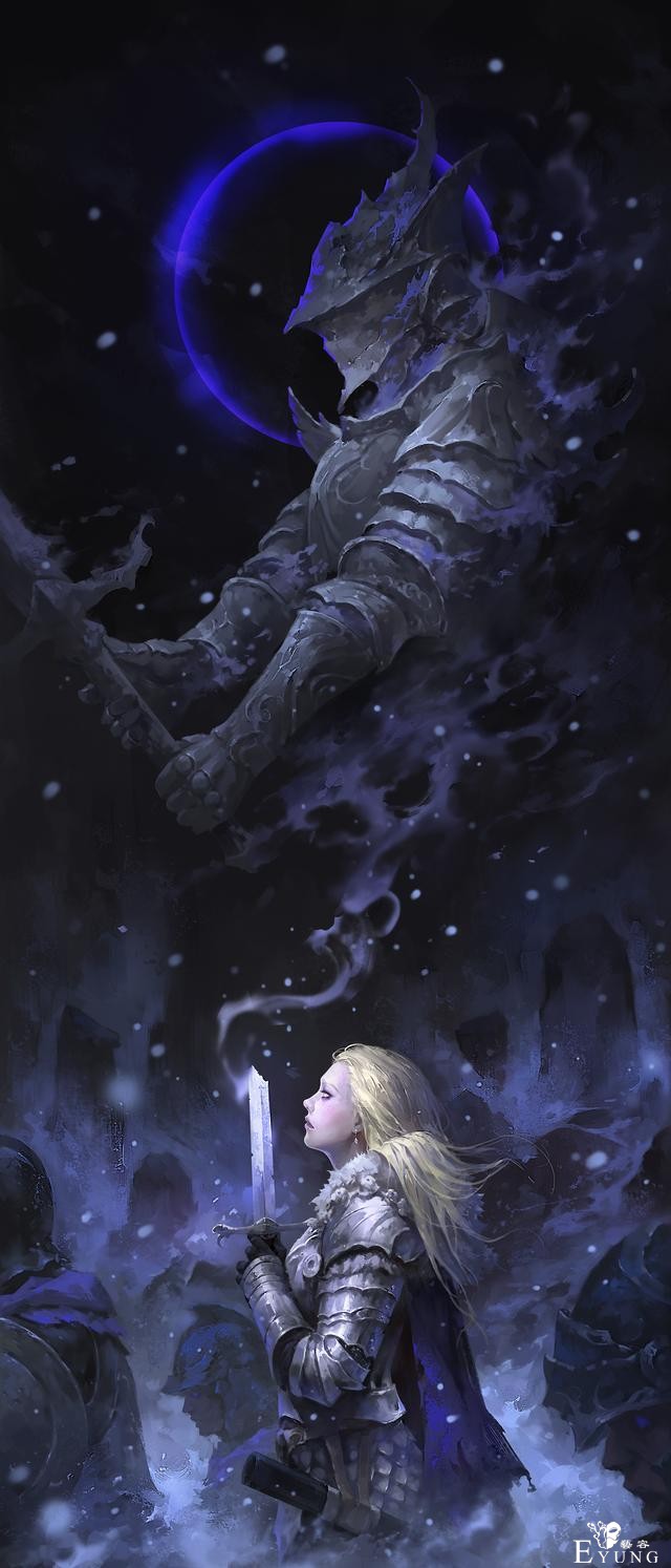 一组光影运用十分唯美的插画作品欣赏！画技出色人物造型十分美型-12.jpg