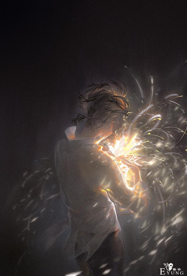 一组光影运用十分唯美的插画作品欣赏！画技出色人物造型十分美型-10.jpg