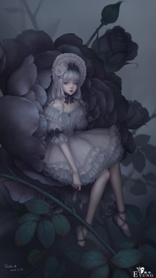 一组光影运用十分唯美的插画作品欣赏！画技出色人物造型十分美型-16.jpg