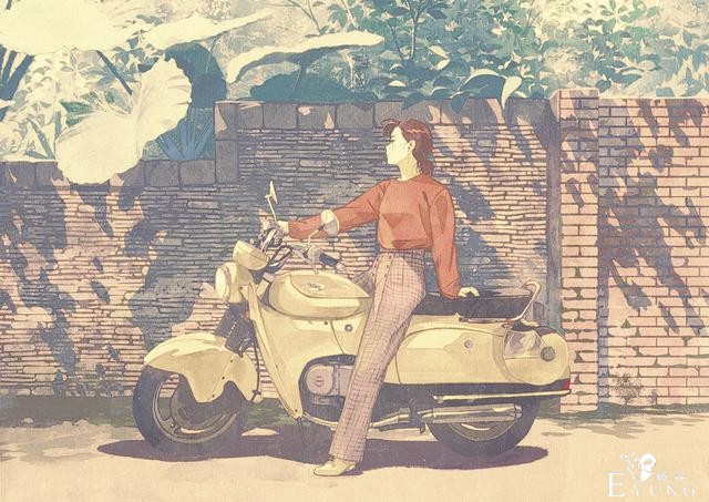 一组光影运用十分唯美的插画作品欣赏！画技出色人物造型十分美型-19.jpg