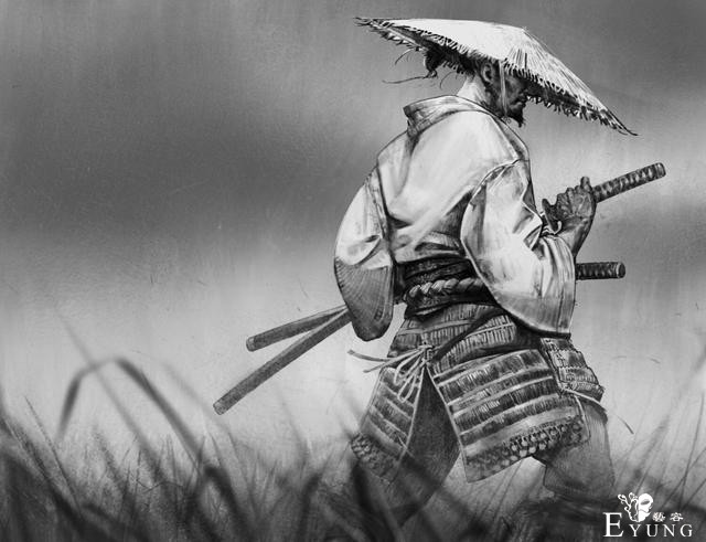谁说动漫线稿不能精彩！来看看这组很体现画技的精彩黑白线稿作品-15.jpg