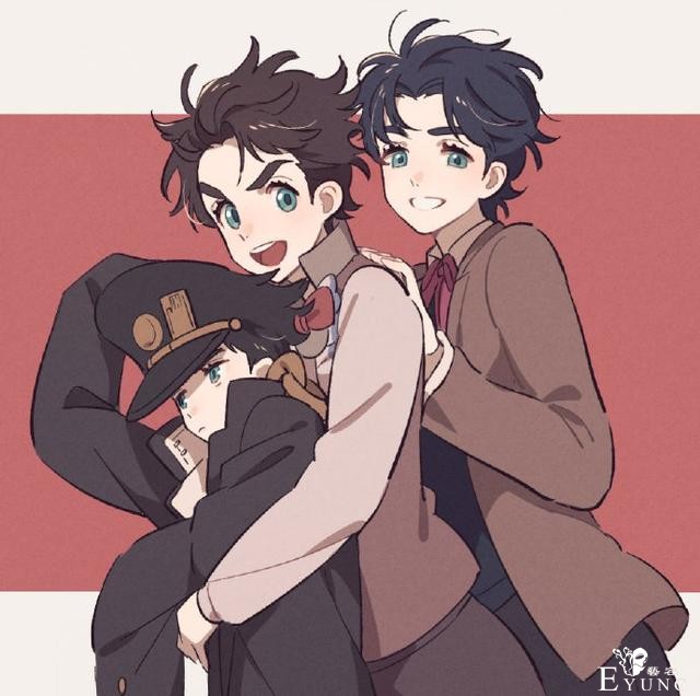 画师大佬绘制不一样的JOJO同人，肌肉都没了，样子还挺阴柔-5.jpg