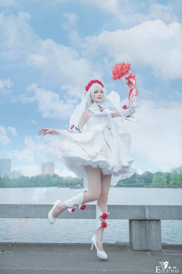 三组漂亮妹子COS的国产游戏《崩坏学园》角色德丽莎！造型很不错-3.jpg