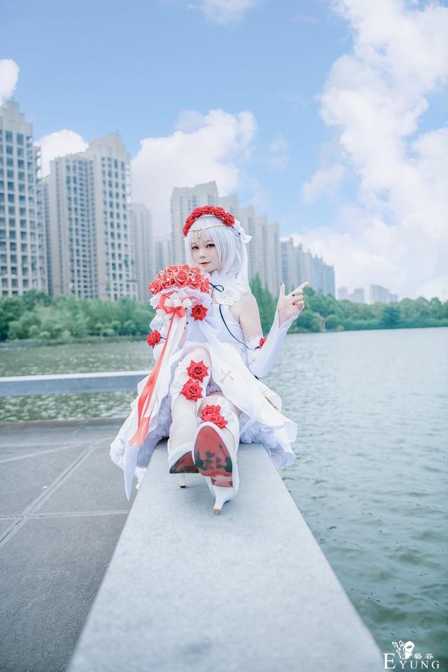 三组漂亮妹子COS的国产游戏《崩坏学园》角色德丽莎！造型很不错-6.jpg