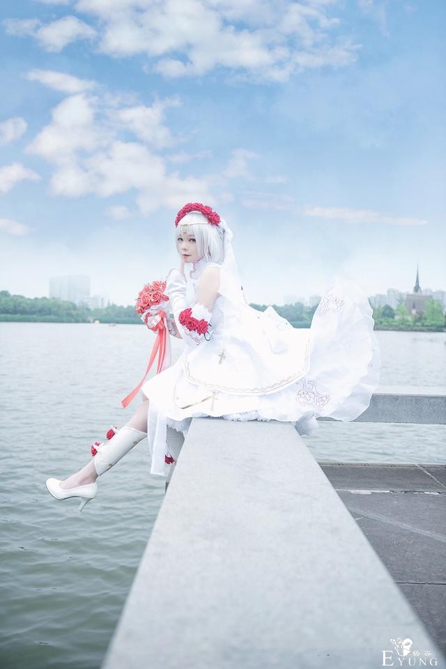 三组漂亮妹子COS的国产游戏《崩坏学园》角色德丽莎！造型很不错-4.jpg