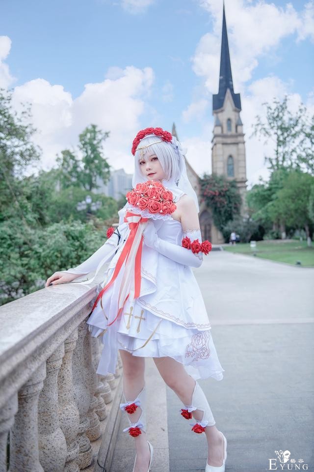 三组漂亮妹子COS的国产游戏《崩坏学园》角色德丽莎！造型很不错-7.jpg