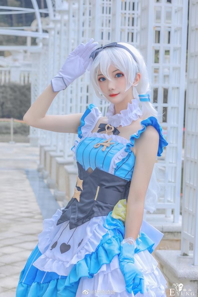 三组漂亮妹子COS的国产游戏《崩坏学园》角色德丽莎！造型很不错-15.jpg