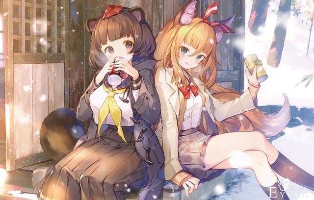 日本插画师にもし的一组造型可爱色彩靓丽的插画欣赏！十分养眼-9.jpg