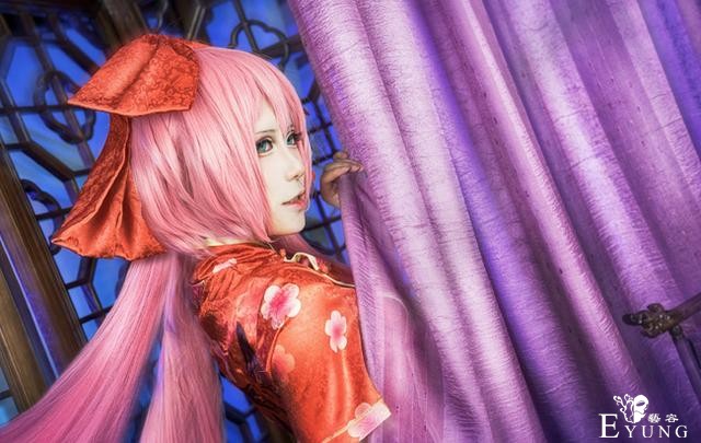 VOCALOID旗袍巡音cos，唯美惊艳好俊的一只Luka-2.jpg