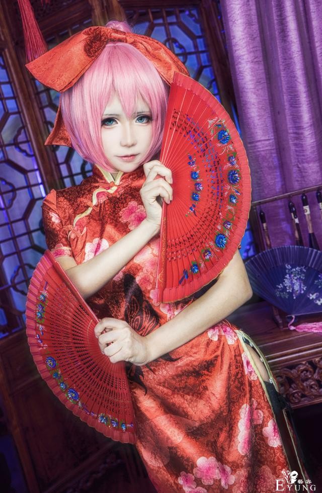 VOCALOID旗袍巡音cos，唯美惊艳好俊的一只Luka-3.jpg