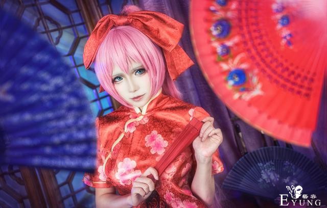 VOCALOID旗袍巡音cos，唯美惊艳好俊的一只Luka-7.jpg