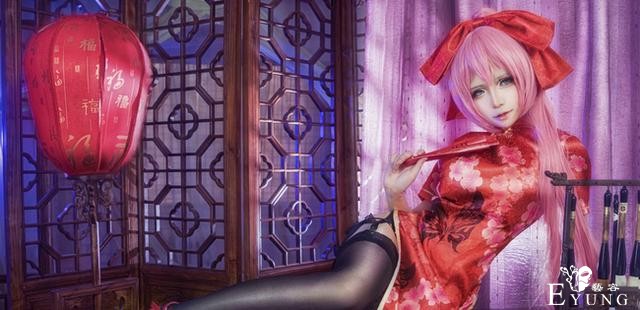 VOCALOID旗袍巡音cos，唯美惊艳好俊的一只Luka-9.jpg
