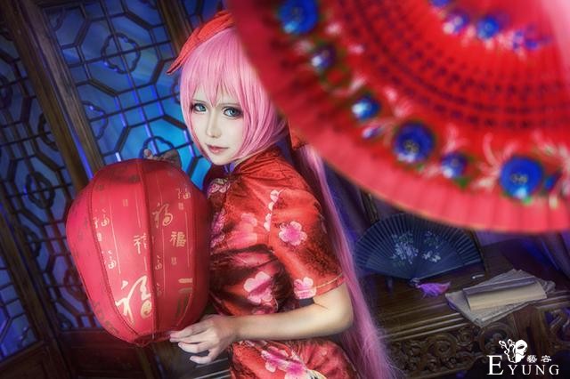 VOCALOID旗袍巡音cos，唯美惊艳好俊的一只Luka-8.jpg