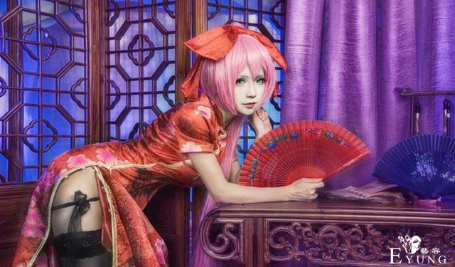 VOCALOID旗袍巡音cos，唯美惊艳好俊的一只Luka-10.jpg