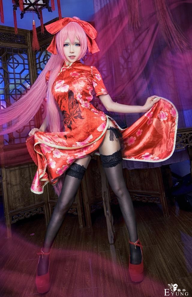 VOCALOID旗袍巡音cos，唯美惊艳好俊的一只Luka-14.jpg