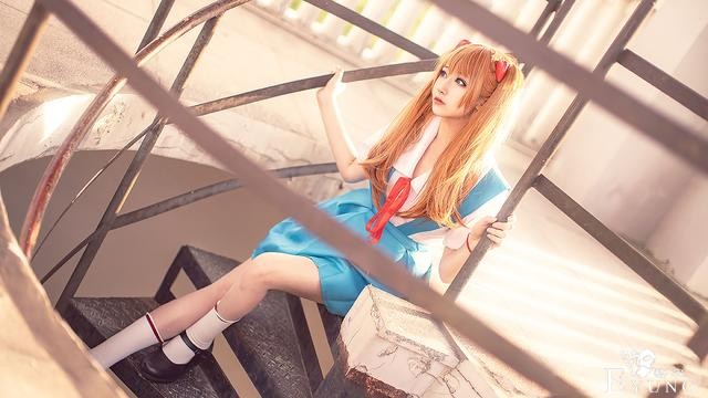 三组日本人气动漫角色“明日香”COSPLAY作品欣赏！还原度爆表！-29.jpg