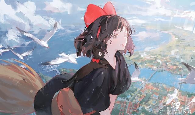 一组画风不错的国产插画作品欣赏！风格多样画技出色让人赏心悦目-13.jpg