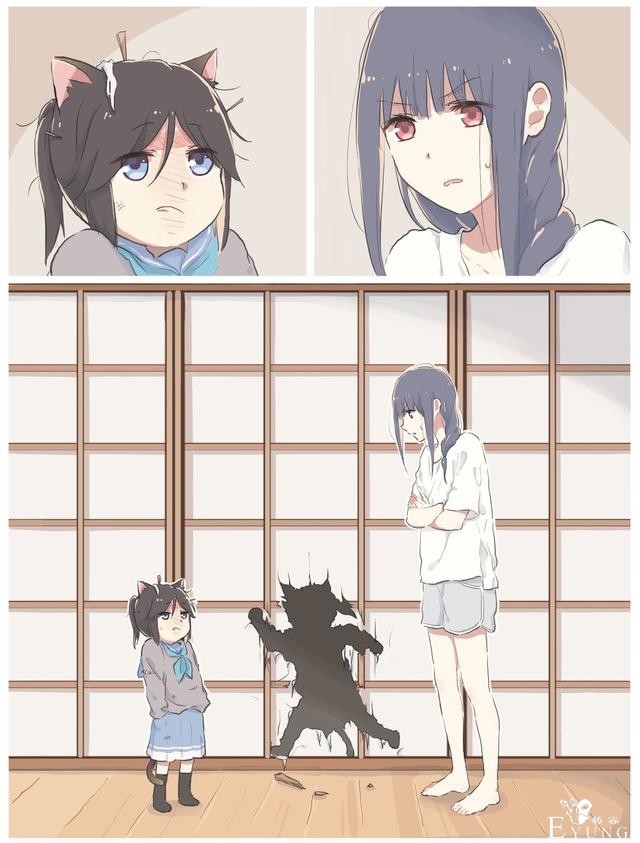画师画出了和猫咪女儿的日常，作品背后其实是一部京阿尼动画电影-9.jpg