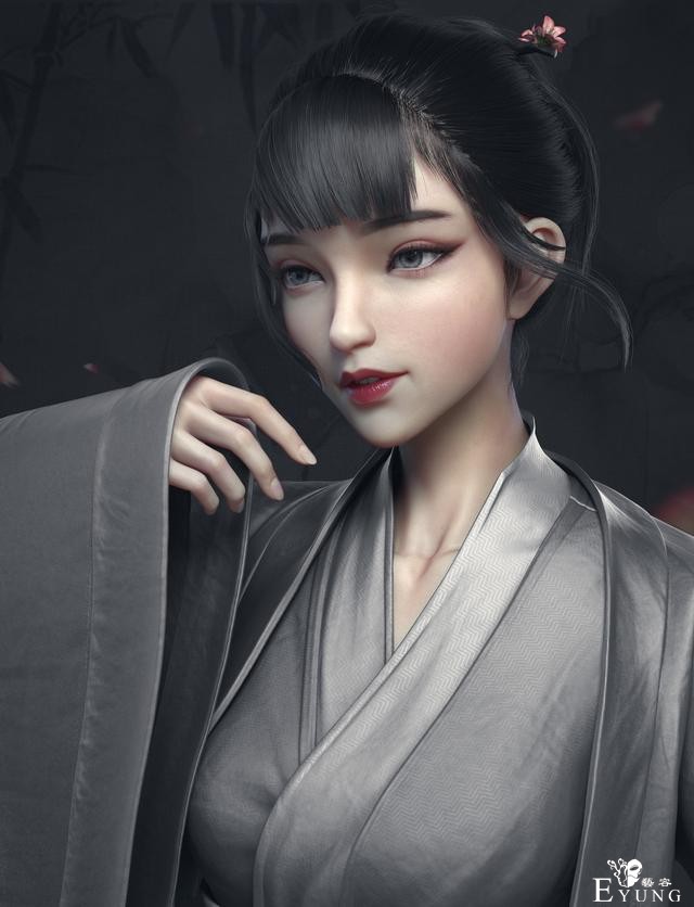 很不错的一组3D人物建模作品欣赏！造型功底扎实制作细节精美-17.jpg