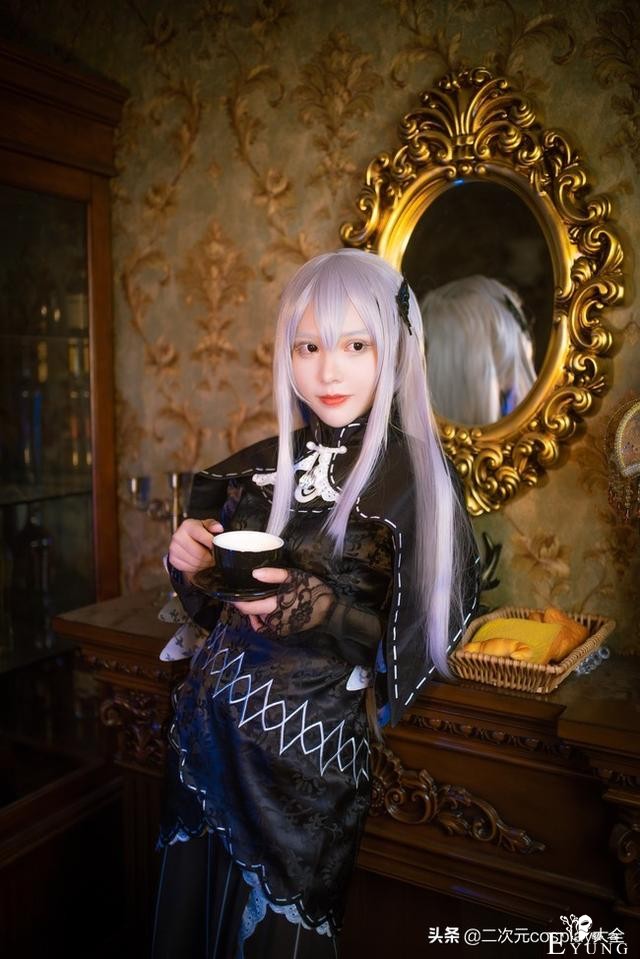 异世界生活艾奇多娜cos，优雅可爱的女神，突破次元壁-6.jpg