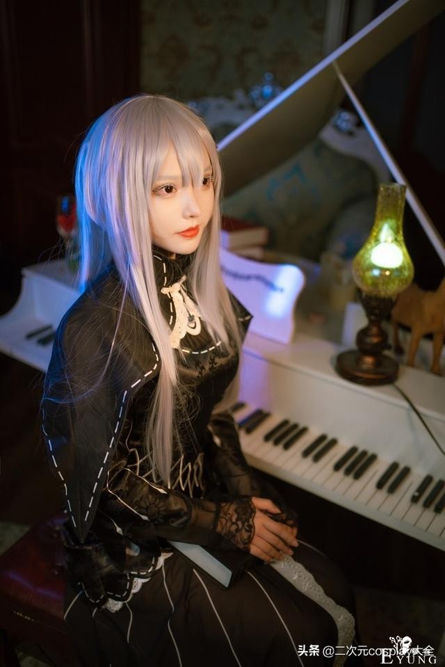 异世界生活艾奇多娜cos，优雅可爱的女神，突破次元壁-9.jpg