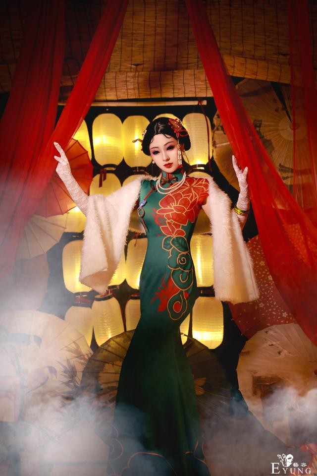 三组国人COSER扮演的手游《第五人格》角色红蝶十三娘！十分传神-2.jpg