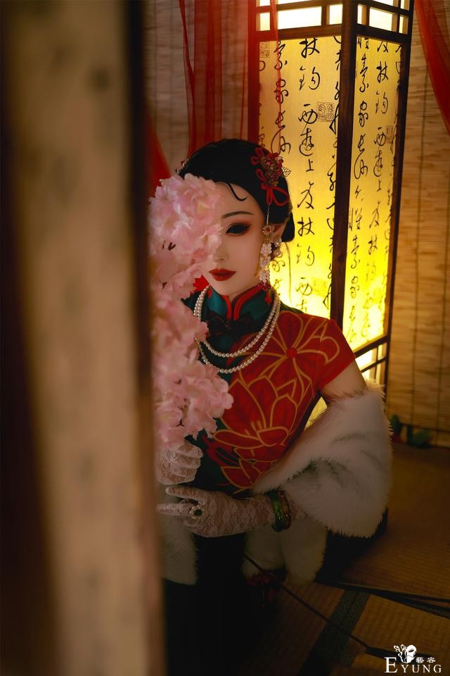 三组国人COSER扮演的手游《第五人格》角色红蝶十三娘！十分传神-3.jpg