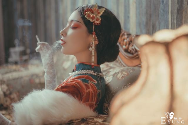 三组国人COSER扮演的手游《第五人格》角色红蝶十三娘！十分传神-7.jpg
