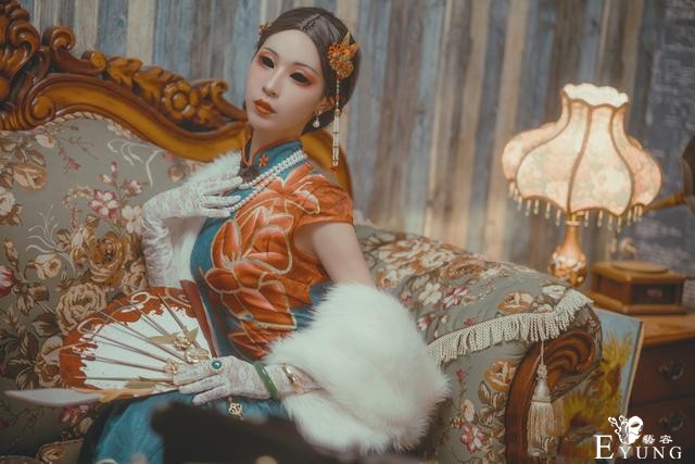 三组国人COSER扮演的手游《第五人格》角色红蝶十三娘！十分传神-11.jpg