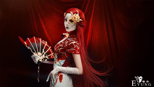三组国人COSER扮演的手游《第五人格》角色红蝶十三娘！十分传神-15.jpg