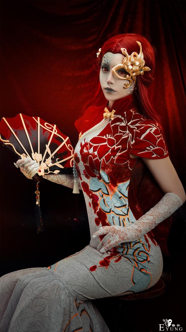 三组国人COSER扮演的手游《第五人格》角色红蝶十三娘！十分传神-16.jpg