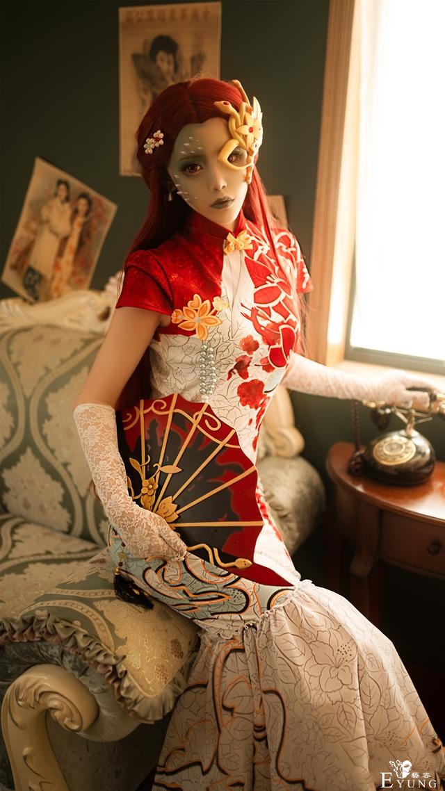 三组国人COSER扮演的手游《第五人格》角色红蝶十三娘！十分传神-21.jpg