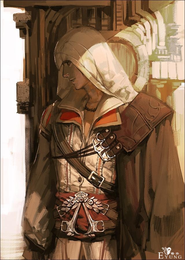 一组帅气的型男插画作品欣赏！类型多样你喜欢哪一种帅哥呢？-20.jpg