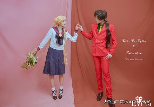 《美少女战士》月野兔&星野光cos，实力养眼，我已经被甜化了-4.jpg
