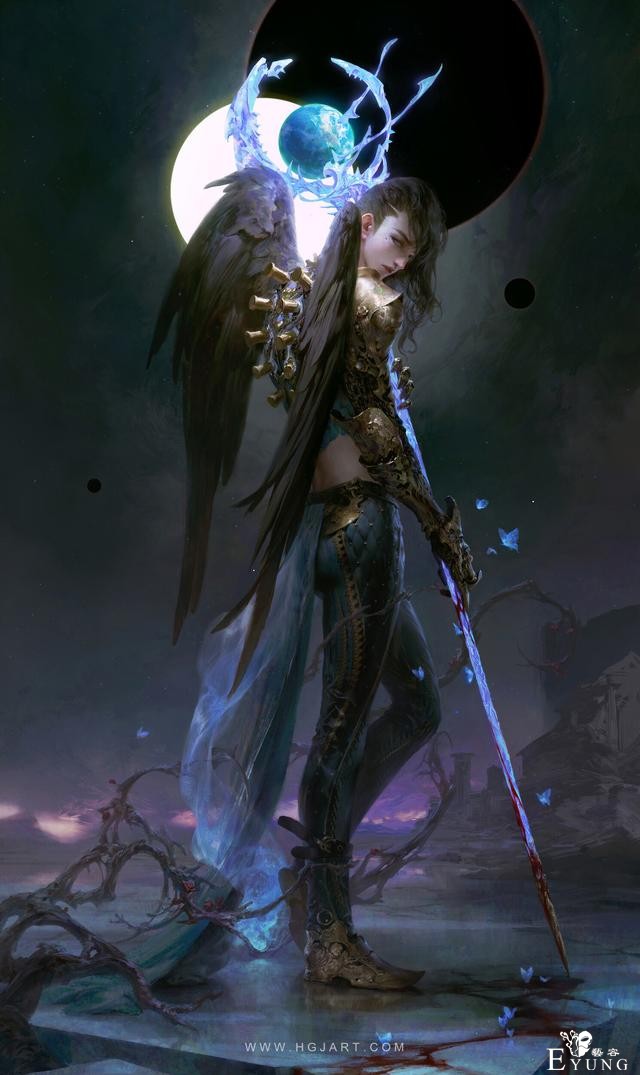 一组不错的国产动漫人物插画作品欣赏！画技优秀风格多样！-2.jpg