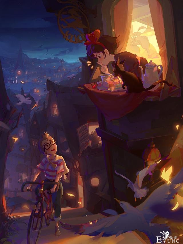 一组不错的国产动漫人物插画作品欣赏！画技优秀风格多样！-8.jpg