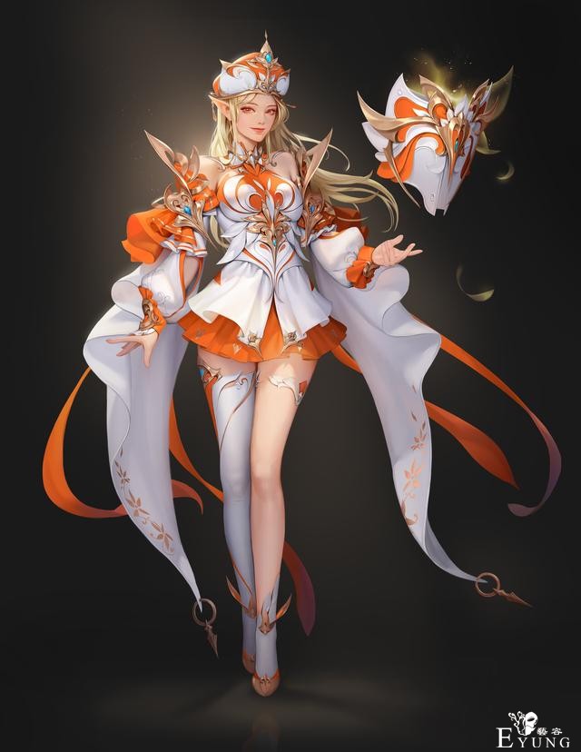多名韩国插画师绘制的一组动漫人物插画欣赏！造型美型画技出众-1.jpg